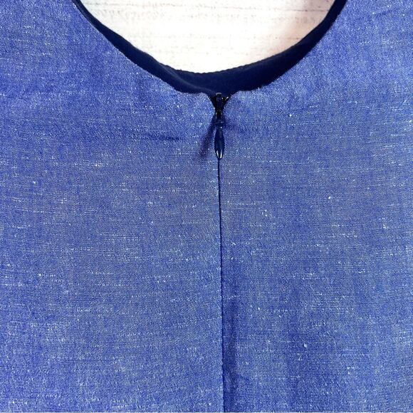 Zara Girls Blue Lace Up Short Sleeve Romper Size 11/12 - Picture 7 of 11